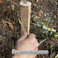 Как построить стену из камня.