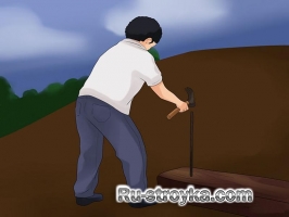 Как сделать подпорную стенку из шпал Как сделать подпорную стенку из шпал