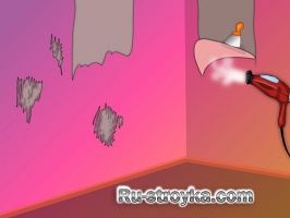 Как удалить обои с гипсокартона Как удалить обои с гипсокартона