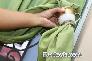 Держатели для штор своими руками Держатели для штор своими руками