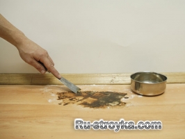 Как удалить плесень с деревянных полов. Как удалить плесень с деревянных полов.