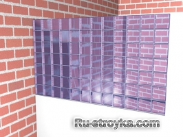 Как установить стеклянные блоки Как установить стеклянные блоки