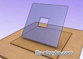 Как сделать ровное отверстие в стекле молотком Как сделать ровное отверстие в стекле молотком