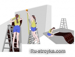 Как наклеить обои на деревянную поверхность. Как наклеить обои на деревянную поверхность.