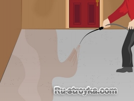 Кислотное травление бетонного пола. Кислотное травление бетонного пола.