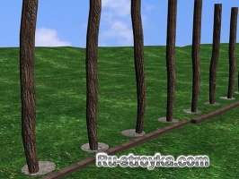 Забор из частокола Забор из частокола