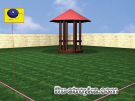 Площадка из кирпича Площадка из кирпича