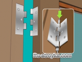 Установка дверных петель. Установка дверных петель.