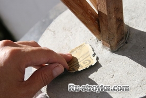 Как сделать стул из раствора. Как сделать стул из раствора.