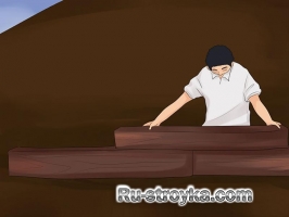 Как сделать подпорную стенку из шпал Как сделать подпорную стенку из шпал