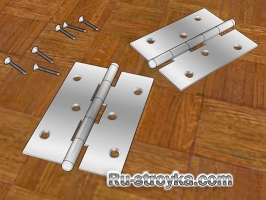 Установка дверных петель. Установка дверных петель.