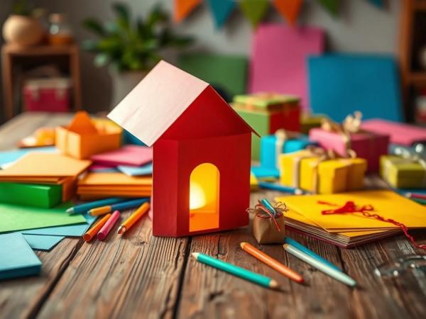 DIY декор из картона: креативные идеи для вашего дома DIY декор из картона: креативные идеи для вашего дома