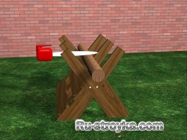 Козлы для дров своими руками Козлы для дров своими руками