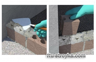 Кладка перегородок из кирпича Кладка перегородок из кирпича