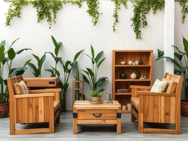 Дизайн интерьера: тренды в мебели из переработанных материалов Дизайн интерьера: тренды в мебели из переработанных материалов