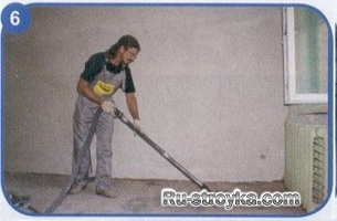 Как сделать стяжку по заданному уровню. Как сделать стяжку по заданному уровню.