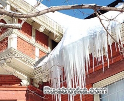 Как избавиться от сосулек Как избавиться от сосулек