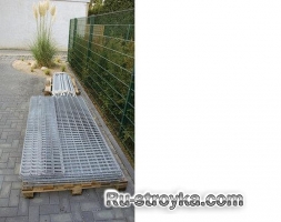 Стена из габионов. Стена из габионов.