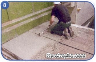 Как сделать стяжку по заданному уровню. Как сделать стяжку по заданному уровню.