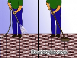 Как очистить тротуарную плитку Как очистить тротуарную плитку