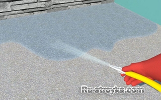 Очистка бетонной поверхности. Очистка бетонной поверхности.