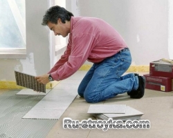 Монтаж керамической плитки по утеплителю. Монтаж керамической плитки по утеплителю.