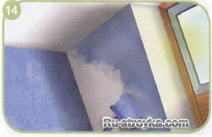 Как покрасить или оклеить обоями стену или потолок из гипсокартонных плит в сухих помещениях. Как покрасить или оклеить обоями стену или потолок из гипсокартонных плит в сухих помещениях.