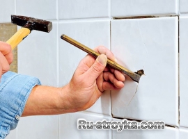 Как обновить старую плитку. Как обновить старую плитку.