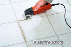 Замена поврежденной плитки. Замена поврежденной плитки.