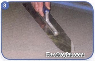 Как уложить линолеум на бетонную стяжку. Как уложить линолеум на бетонную стяжку.