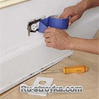 Покраска стен с окантовкой. Покраска стен с окантовкой.