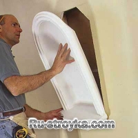 Как установить декоративные ниши в стене. Как установить декоративные ниши в стене.