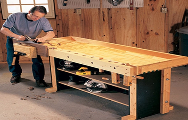 Как сделать удобный столярный верстак своими руками: виды, чертежи, порядок изготовления Как сделать удобный столярный верстак своими руками: виды, чертежи, порядок изготовления
