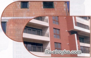 Как выполнить гладкий фасад здания под окраску. Как выполнить гладкий фасад здания под окраску.