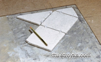 Сочетание керамической плитки с паркетом. Сочетание керамической плитки с паркетом.