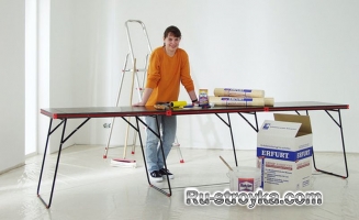 Как оклеить потолок обоями. Как оклеить потолок обоями.