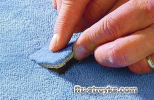 Ремонт коврового покрытия. Ремонт коврового покрытия.