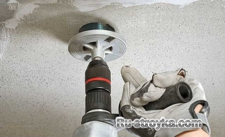 Ванная комната – потолок из ЦСП Ванная комната – потолок из ЦСП