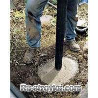 Как установить фонарный столб на садовом участке. Как установить фонарный столб на садовом участке.