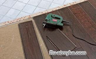 Сочетание керамической плитки с паркетом. Сочетание керамической плитки с паркетом.