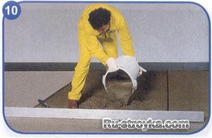 Как сделать стяжку по заданному уровню. Как сделать стяжку по заданному уровню.