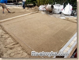 Строительство тротуарных дорожек. Строительство тротуарных дорожек.