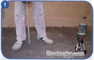 Как сделать стяжку по заданному уровню. Как сделать стяжку по заданному уровню.