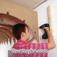 Криволинейный потолок Криволинейный потолок