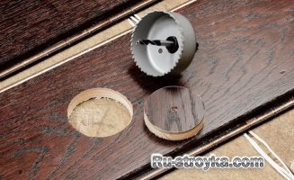 Сочетание керамической плитки с паркетом. Сочетание керамической плитки с паркетом.