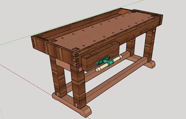 Как сделать удобный столярный верстак своими руками: виды, чертежи, порядок изготовления Как сделать удобный столярный верстак своими руками: виды, чертежи, порядок изготовления