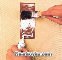 Как отремонтировать обои под покраску. Как отремонтировать обои под покраску.