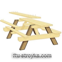 Как сделать стол для пикника. Как сделать стол для пикника.