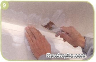 Как покрасить или оклеить обоями стену или потолок из гипсокартонных плит в сухих помещениях. Как покрасить или оклеить обоями стену или потолок из гипсокартонных плит в сухих помещениях.