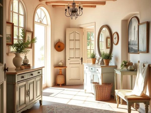 Прованс в прихожей: создаем уют и романтичную атмосферу в доме Прованс в прихожей: создаем уют и романтичную атмосферу в доме